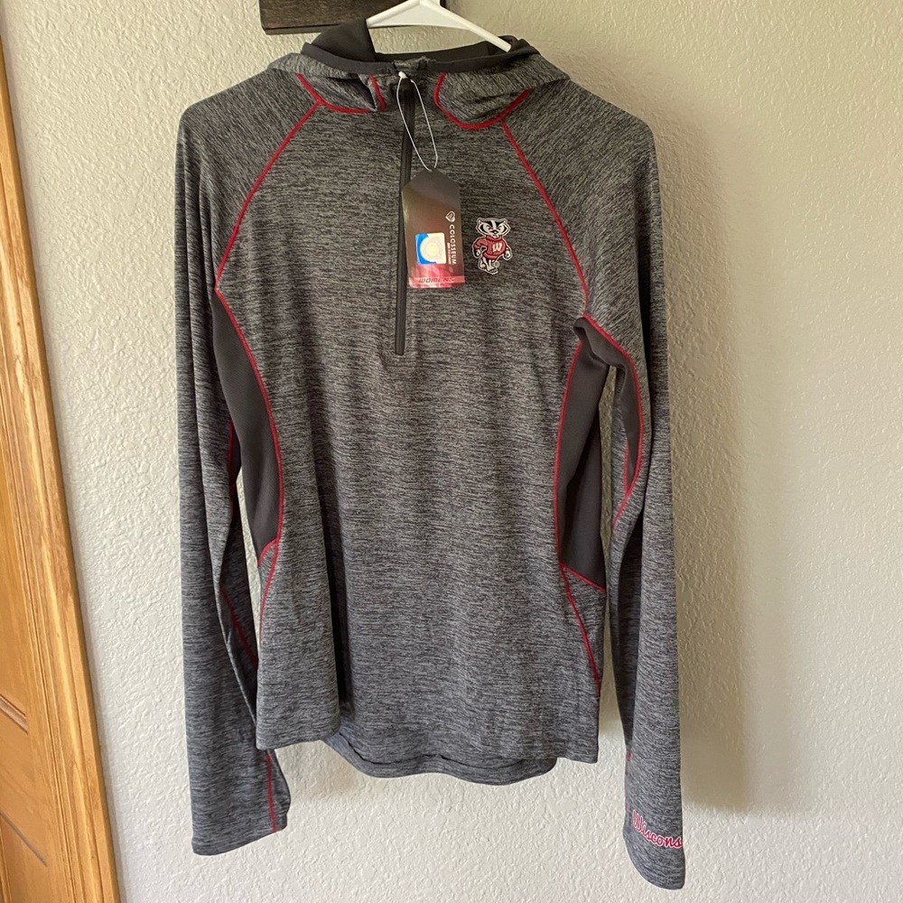 Wisconsin Badgers Quarter Zip Sweatshirt